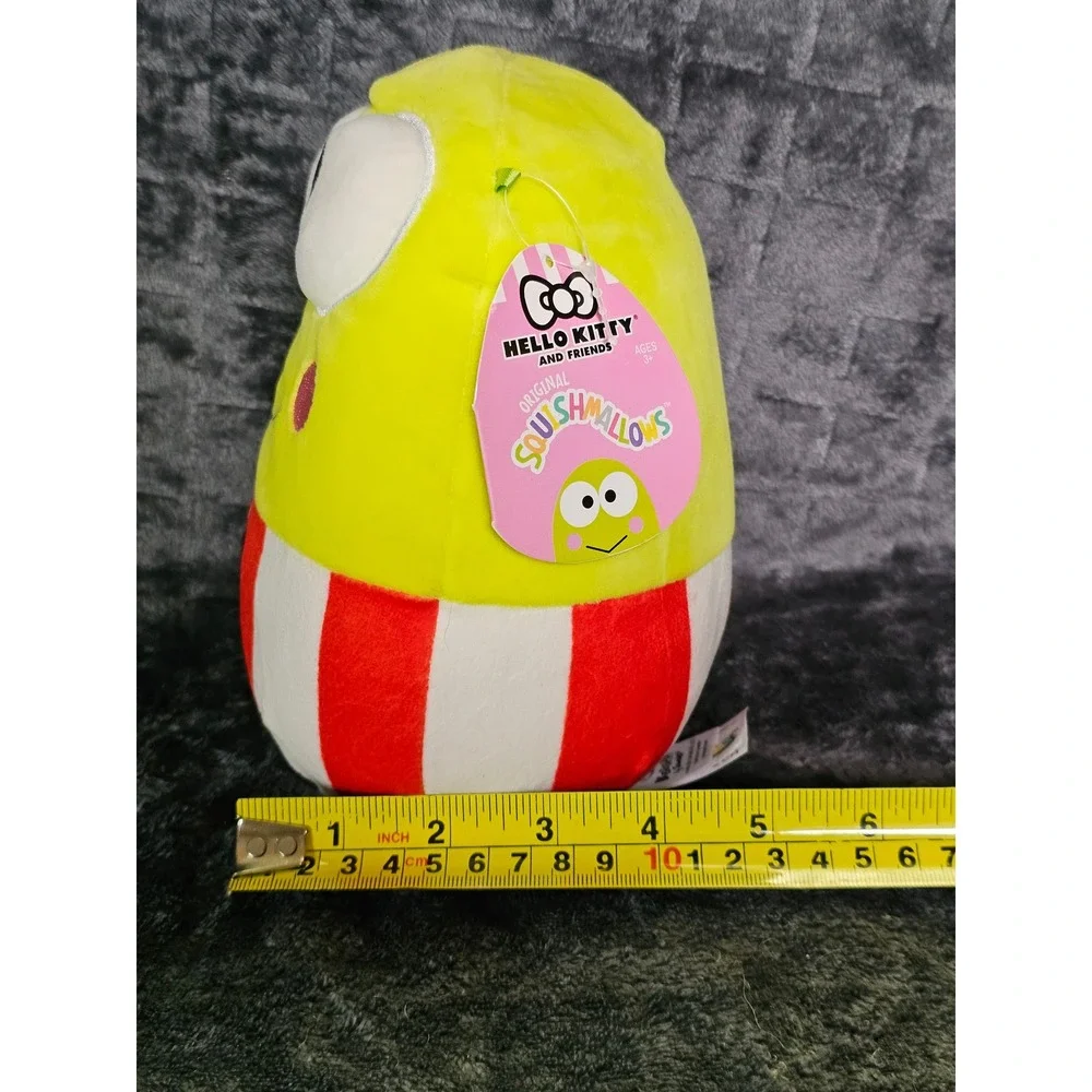 Squishmallows Sanrio Keroppi 8 Inch Green Frog Plush Kellytoy 2021 NWT‎ 4050037